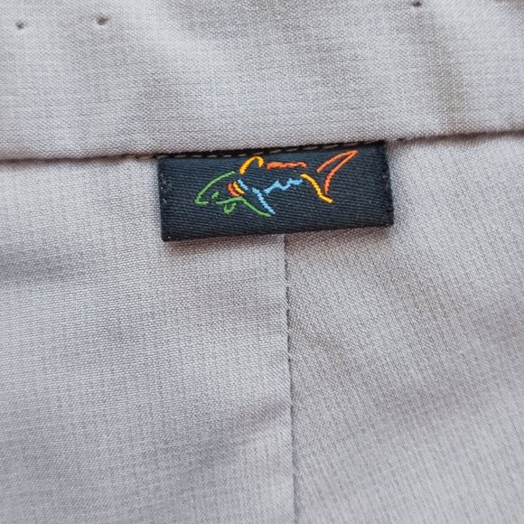 Greg Norman casual flat front dress short grey men's size 34 - Picture 5 of 10